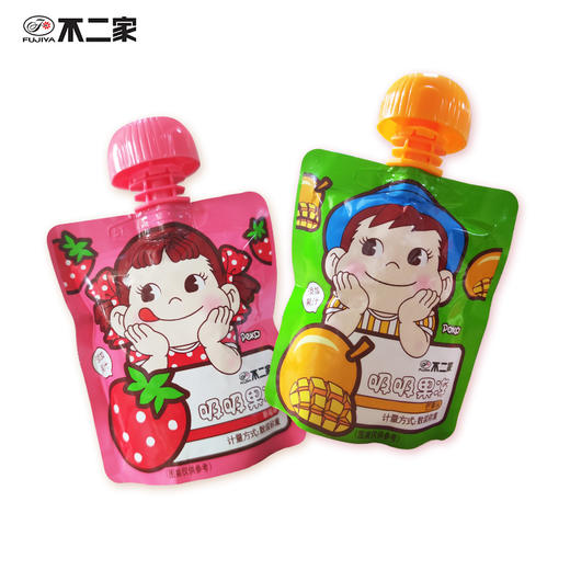 (散)不二家吸吸果冻草莓味 商品图0