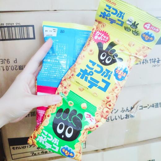 (跨境)日本桃哈多Tohato马铃薯土豆手指环16g*4连包 商品图1