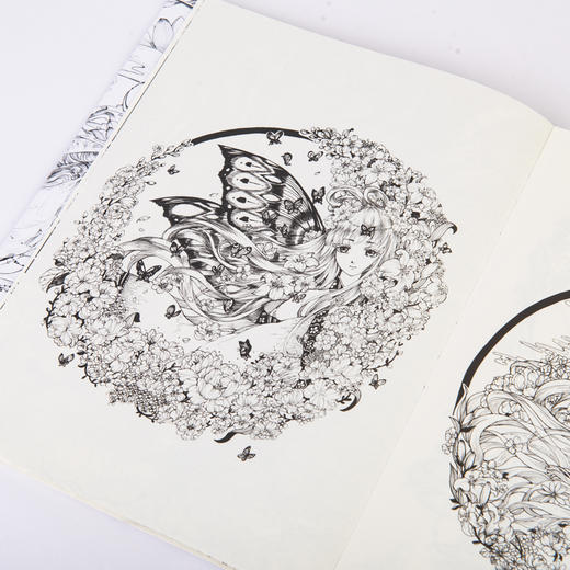 花见 唯美黑白线稿手绘专业技法 商品图13