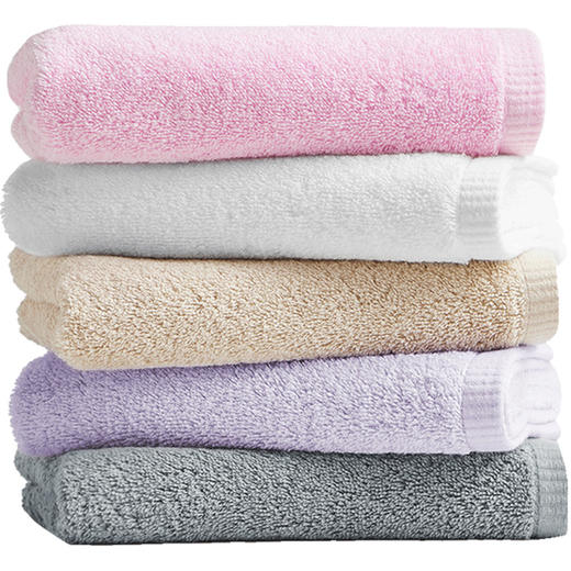 【三利】纯棉柔软加厚吸水洗脸面巾两条装 商品图1