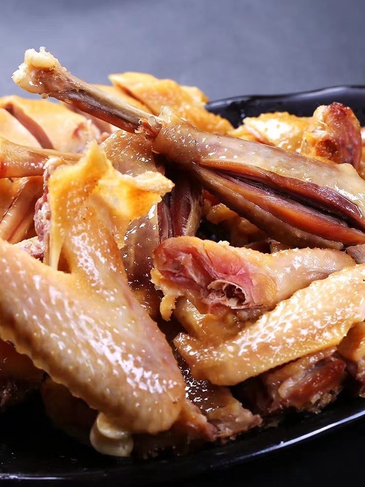 (真空包装)果木风干手撕鸡,开袋即食(即点即送)