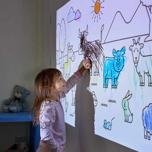 明基 （BenQ）| GS2投影仪 WiFi无线小型便携投影机 家用 智能短焦爱眼便携led投影机网课 商品图5