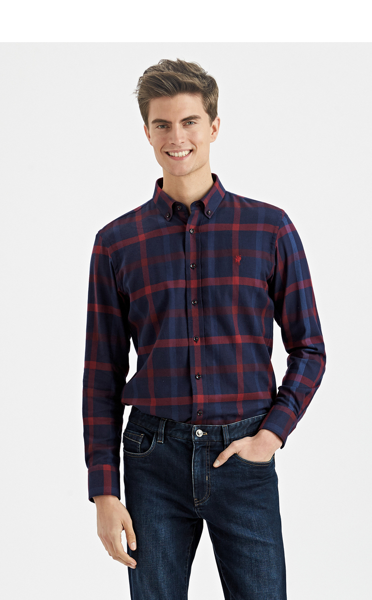 哈特马克斯长袖衬衫hlbn16727nky