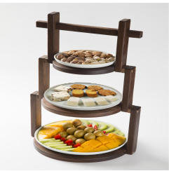 三层点心塔（坚果拼盘+点心拼盘+水果拼盘） 商品图0