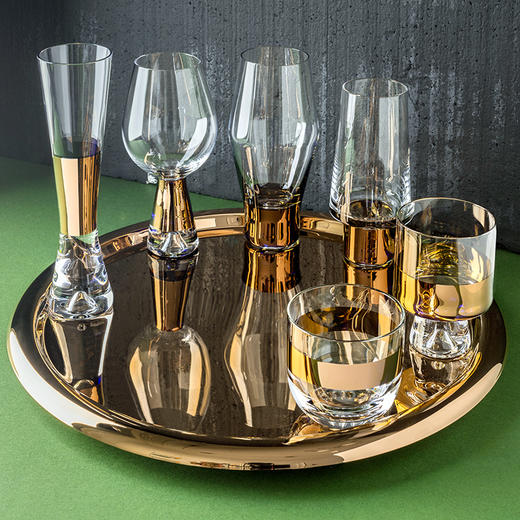 【英伦设计鬼才 日用小奢】英国 Tom Dixon 红酒 葡萄酒 威士忌 醒酒器 玻璃 酒杯 TANK 商品图3