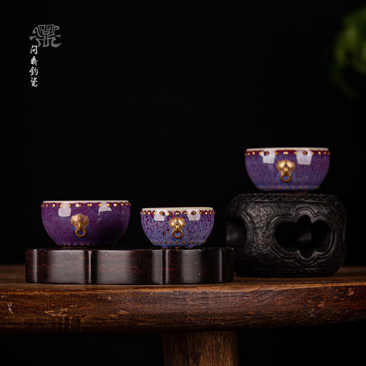 问鼎钧瓷金战鼓杯 己亥金战鼓 迷你金战鼓 商品图0