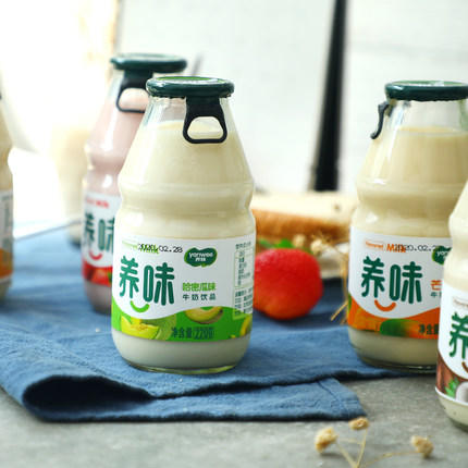 【网红爆款】养味牛奶yanwee 12瓶整箱（草莓 哈蜜瓜 香蕉 芒果 椰子 原味） 商品图2