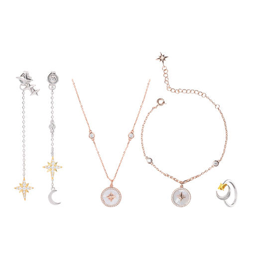 大英博物馆 星盘系列项链戒指手链耳饰耳坠礼物 商品图4