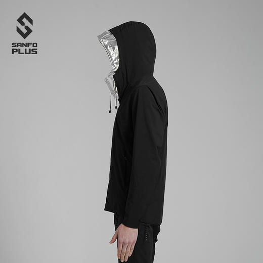 Sanfo Plus 皮肤风衣男女轻量防风防泼水连帽夹克 19053 商品图2