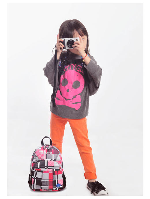 【专柜正品】sparter 系列涤纶休闲时尚双肩12寸背包  SP-9713-30T00 商品图7