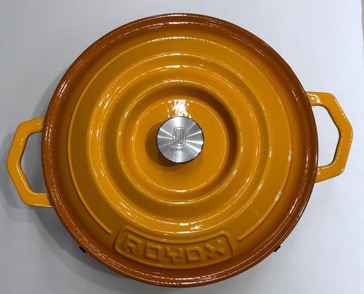 莱德斯ROYDX厨具30公分圆形珐琅瓷炒锅G14205A 商品图0