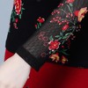MZ-MZ6200秋季新款时尚翻领弹力网纱印花小衫 商品缩略图2