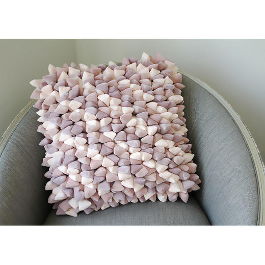 轻奢立体棉花糖加厚靠垫床头靠背可爱沙发水晶绒抱枕个性靠背垫CWBZ 商品图0