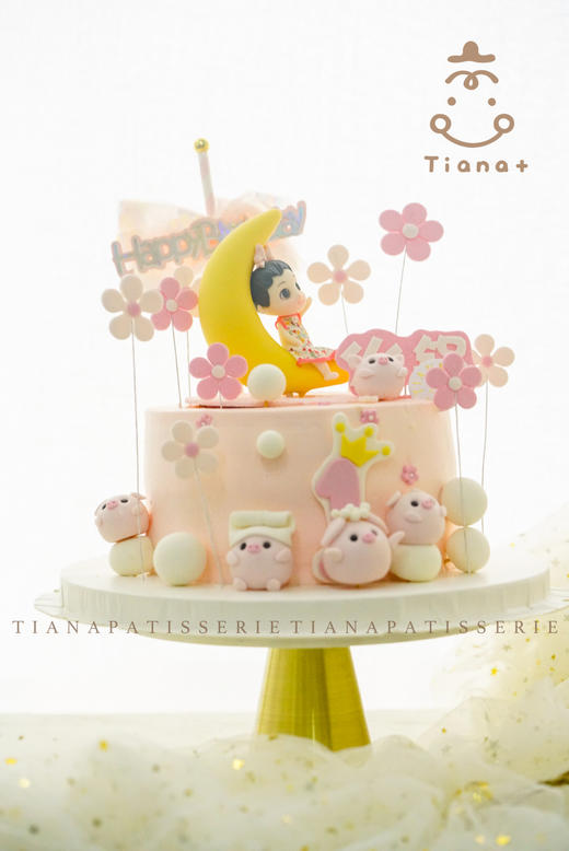 翻糖定制 1周岁女宝 商品图1