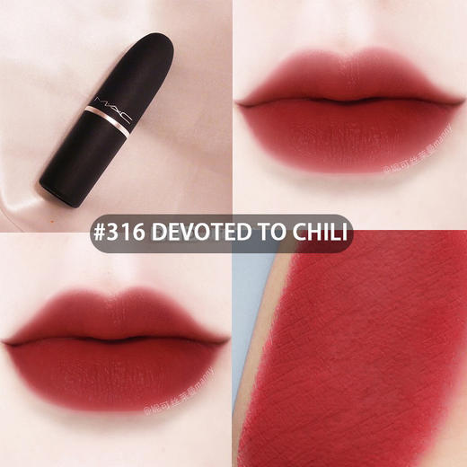MAC唇膏（316#devoted to chili) 商品图2