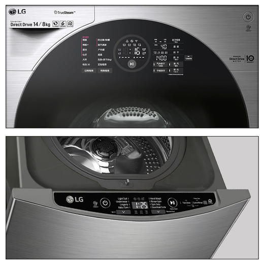 【盛元新生活】LG WDRH657C7HW全自动洗衣机家用迷你小型滚筒婴儿波轮儿童洗烘机 商品图2