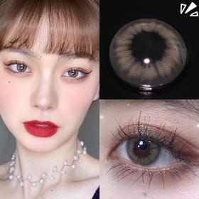 Favorr beauty·年抛  旺仔褐 14.0  韩产含硅<一副两片>