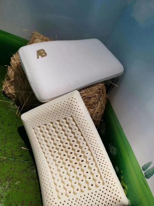 进口AB乳胶枕芯天然乳胶枕芯学生护颈椎枕头ABGG0804 商品图4