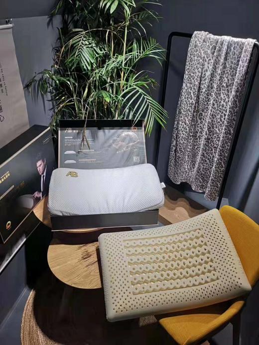 进口AB乳胶枕芯天然乳胶枕芯学生护颈椎枕头ABGG0804 商品图5