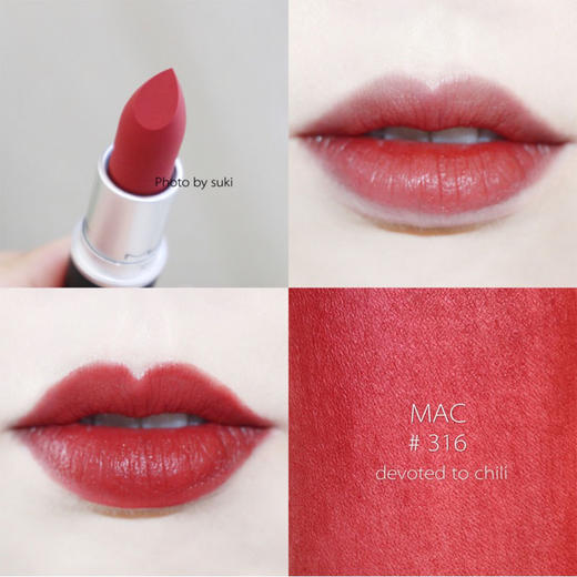 MAC唇膏（316#devoted to chili) 商品图0