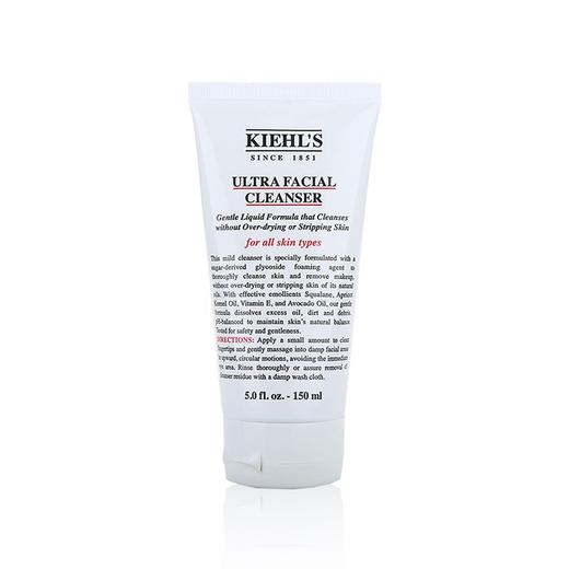 美国kiehls科颜氏洗面奶控油深层清洁毛孔高保湿啫喱洁面乳150ml 商品图0