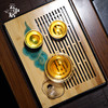 黑色长方形祥云干泡茶盘 商品缩略图2