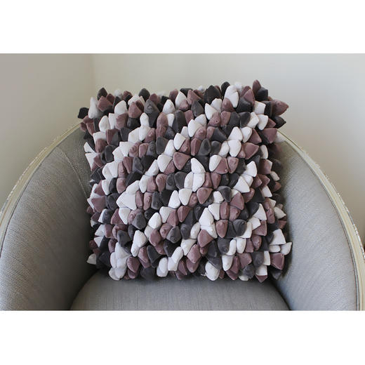 轻奢立体棉花糖加厚靠垫床头靠背可爱沙发水晶绒抱枕个性靠背垫CWBZ 商品图2