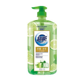 超能食品用洗洁精柠檬护手1kg