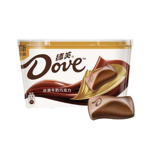 德芙丝滑牛奶巧克力18条252g 商品图0