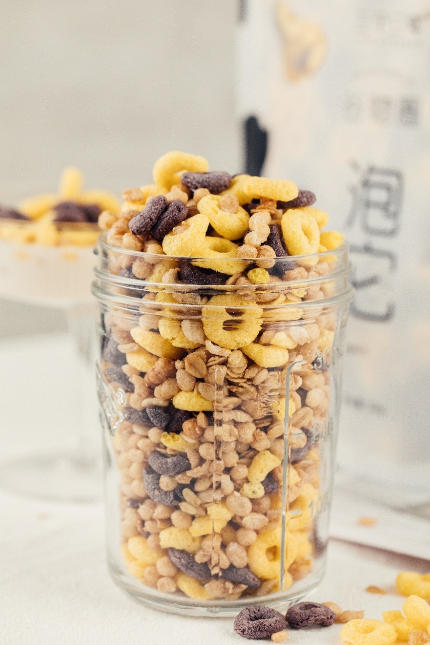 三个三年早餐合集 谷物麦圈 266g/袋*2