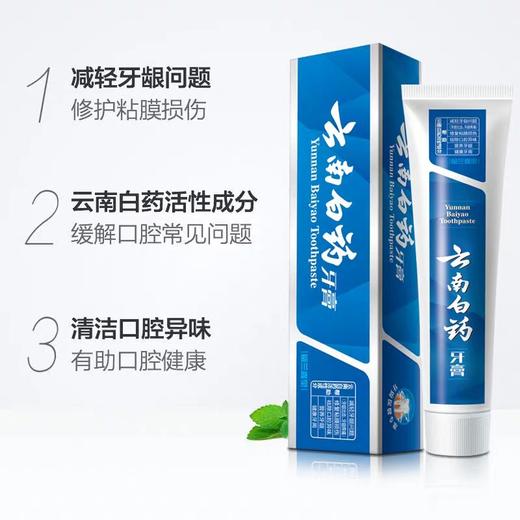 云南白药牙膏.留兰香型   100g/支 商品图2