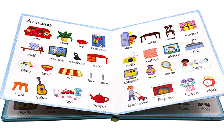 book 我的第1本单词书 幼儿英语早教启蒙绘本 usborne 尤斯伯恩 英文