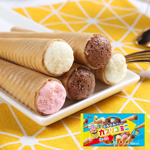 格力高三种口味卷筒饼干 商品图1