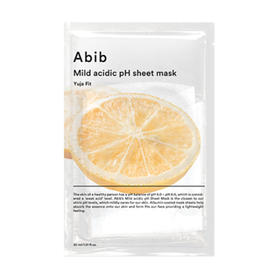 ABIB MILD ACIDIC PH SHEET MASK YUJA FIT 面膜 10片JPY带授权招加盟代理