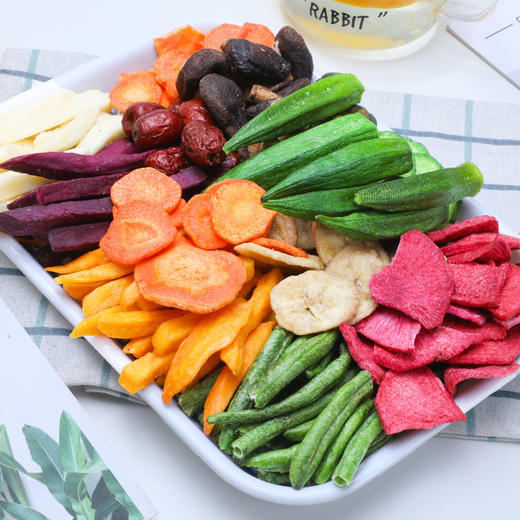 【尊海】综合果蔬脆冻干水果脆蔬菜脆脱水即食零食混合装大包装脆片