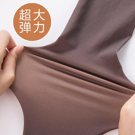 女士80g水光黑丝性感透肤大版加肥加绒打底裤大弹力舒适保暖水光裤袜5170/520/525/1520 商品图12