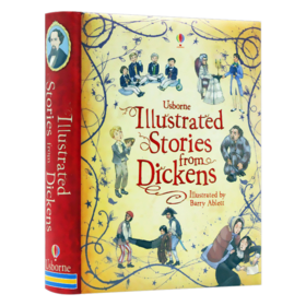 狄更斯插图故事合集 英文原版 Usborne Illustrated Stories from Dickens 尤斯伯恩 精装全彩插画版 小学生英语课外阅读书籍