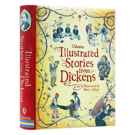 狄更斯插图故事合集 英文原版 Usborne Illustrated Stories from Dickens 尤斯伯恩 精装全彩插画版 小学生英语课外阅读书籍 商品图0