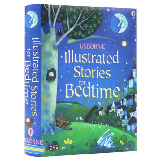 睡前故事插图故事合集 英文原版 Usborne Illustrated Stories for Bedtime 尤斯伯恩 精装全彩插画版 儿童英语图画故事书 商品图0