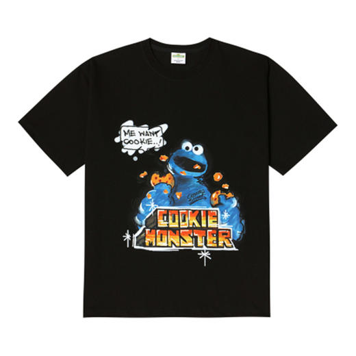 ACME DE LA VIE SESAME GRAFFITI MONSTER HALF SLEEVE 短袖T恤JPY带授权招加盟代理 商品图0