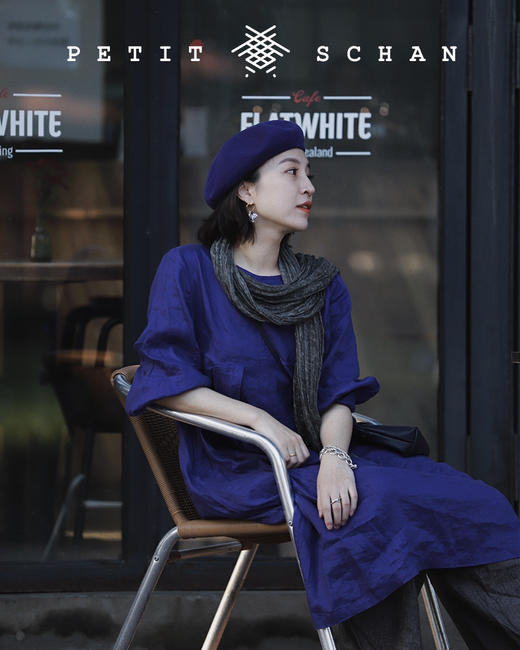 【经典款】PETIT SCHAN小闪 #018 Star of Schan 小闪六芒星 日本棉感纱线薄款贝雷帽 商品图9