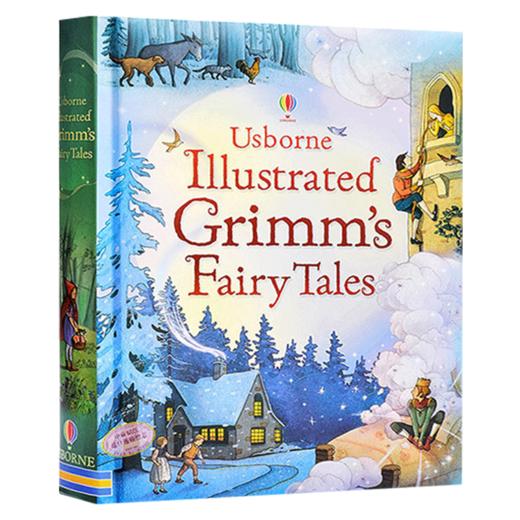 格林童话插图故事合集 英文原版 Illustrated Grimm's Fairy Tales 15个故事 英文版精装全彩插画版 小学生英语课外阅读书籍 商品图0