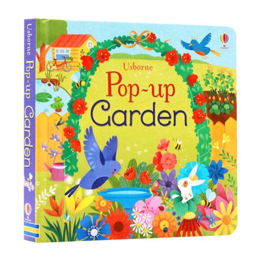 花园英文原版usbornepopupgarden儿童趣味3d视觉立体书进口原版英语