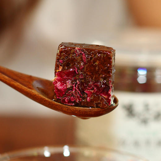 塞上烟雨云南古法黑糖纯手工红糖姜茶玫瑰大枣调理补气血300g*2罐 商品图1