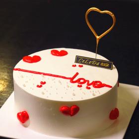 【优品系列】---爱的心跳【146】送老婆、女友、纪念日蛋糕