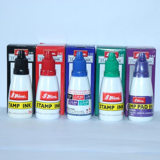 新力回墨章专用印油s-61~s-65红蓝黑绿紫色28ml 商品图9