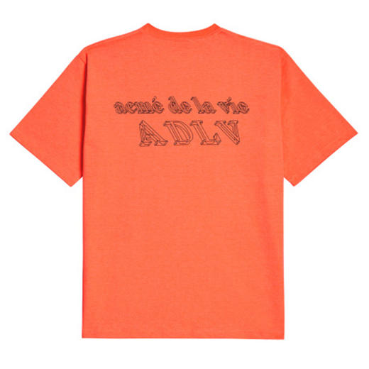ACME DE LA VIE 3D LOGO SHORT SLEEVE 短袖T恤 ORANGEJPY带授权招加盟代理 商品图1