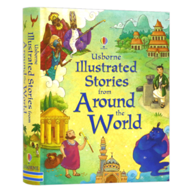 世界各地儿童插画故事合集 英文原版 Usborne Illustrated Stories from Around the World 精装全彩插画版 学生英语课外阅读