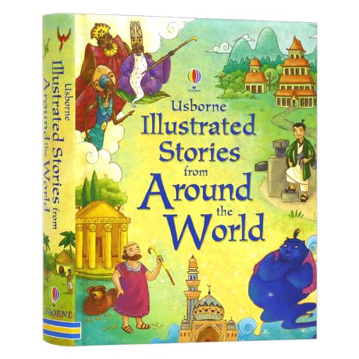 世界各地儿童插画故事合集 英文原版 Usborne Illustrated Stories from Around the World 精装全彩插画版 学生英语课外阅读 商品图0