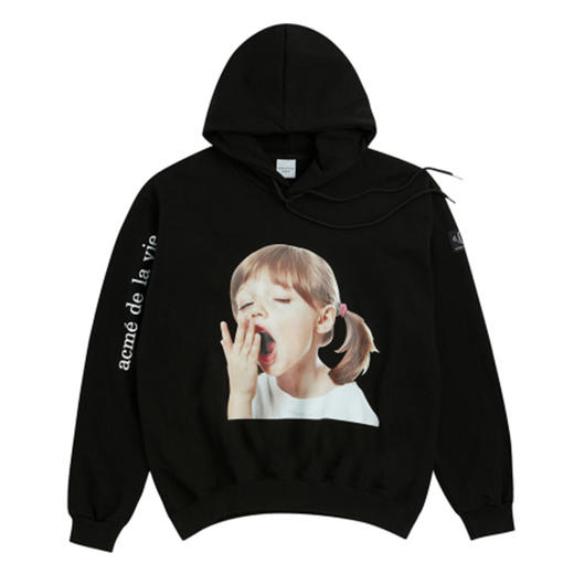 ACME DE LA VIE BABY FACE HOODIE BLACK YAWN 上衣JPY带授权招加盟代理 商品图0